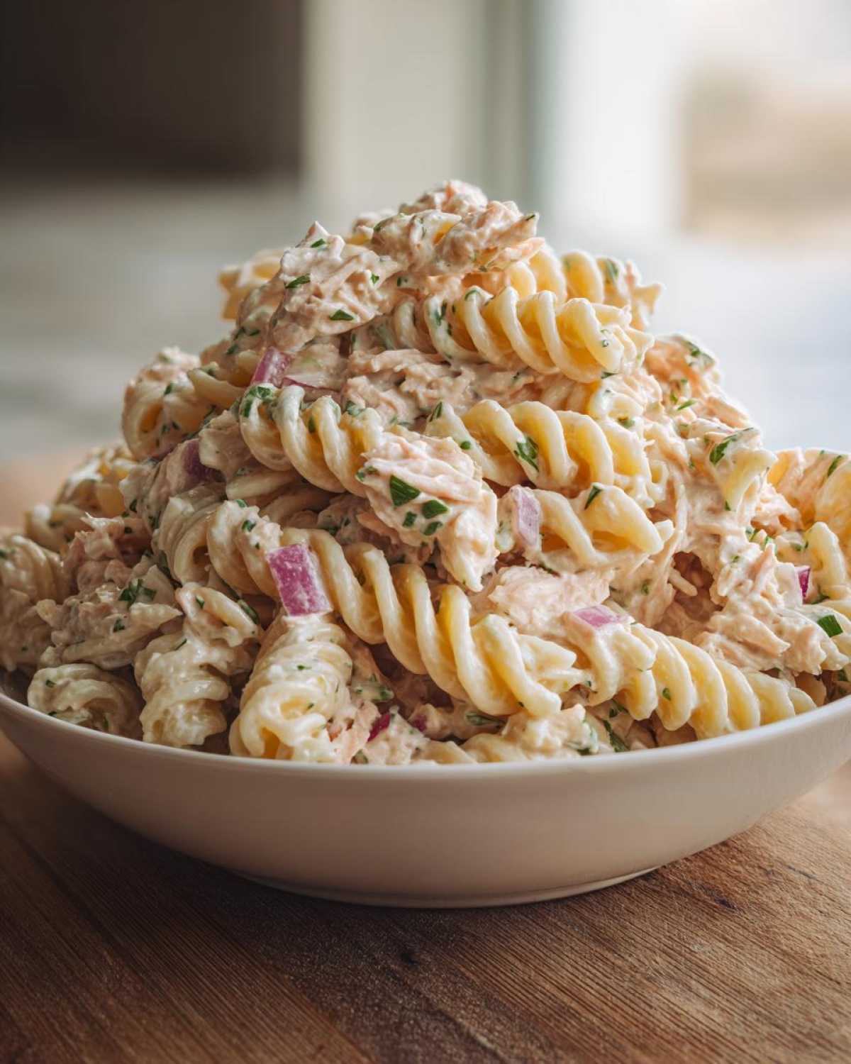tuna pasta salad - detail 3