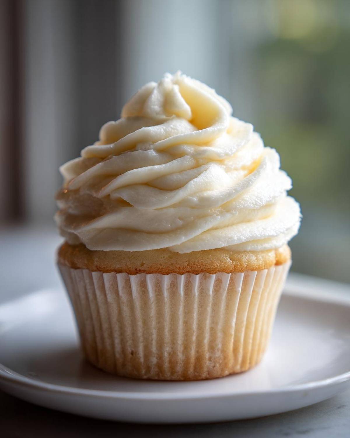 vanilla buttercream frosting - detail 1