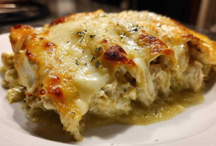 white chicken enchiladas