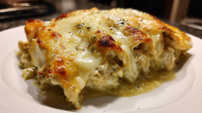 white chicken enchiladas