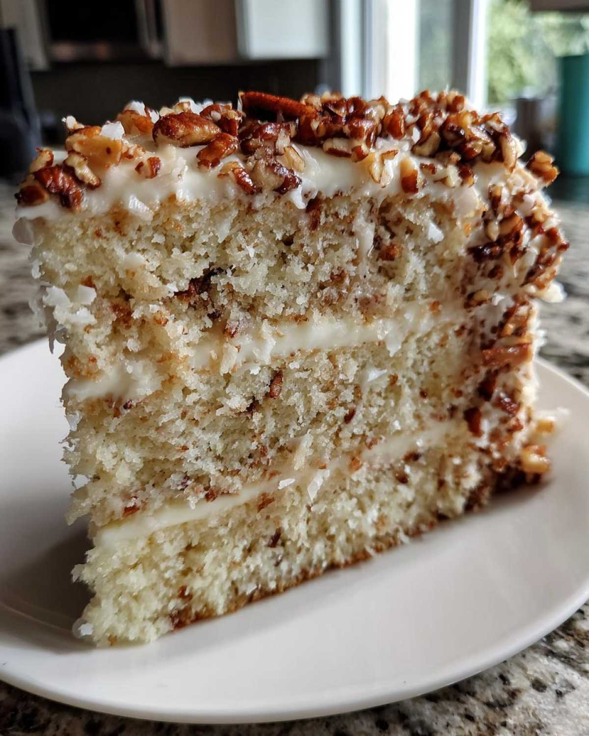 white german chocolate cake - detail 1