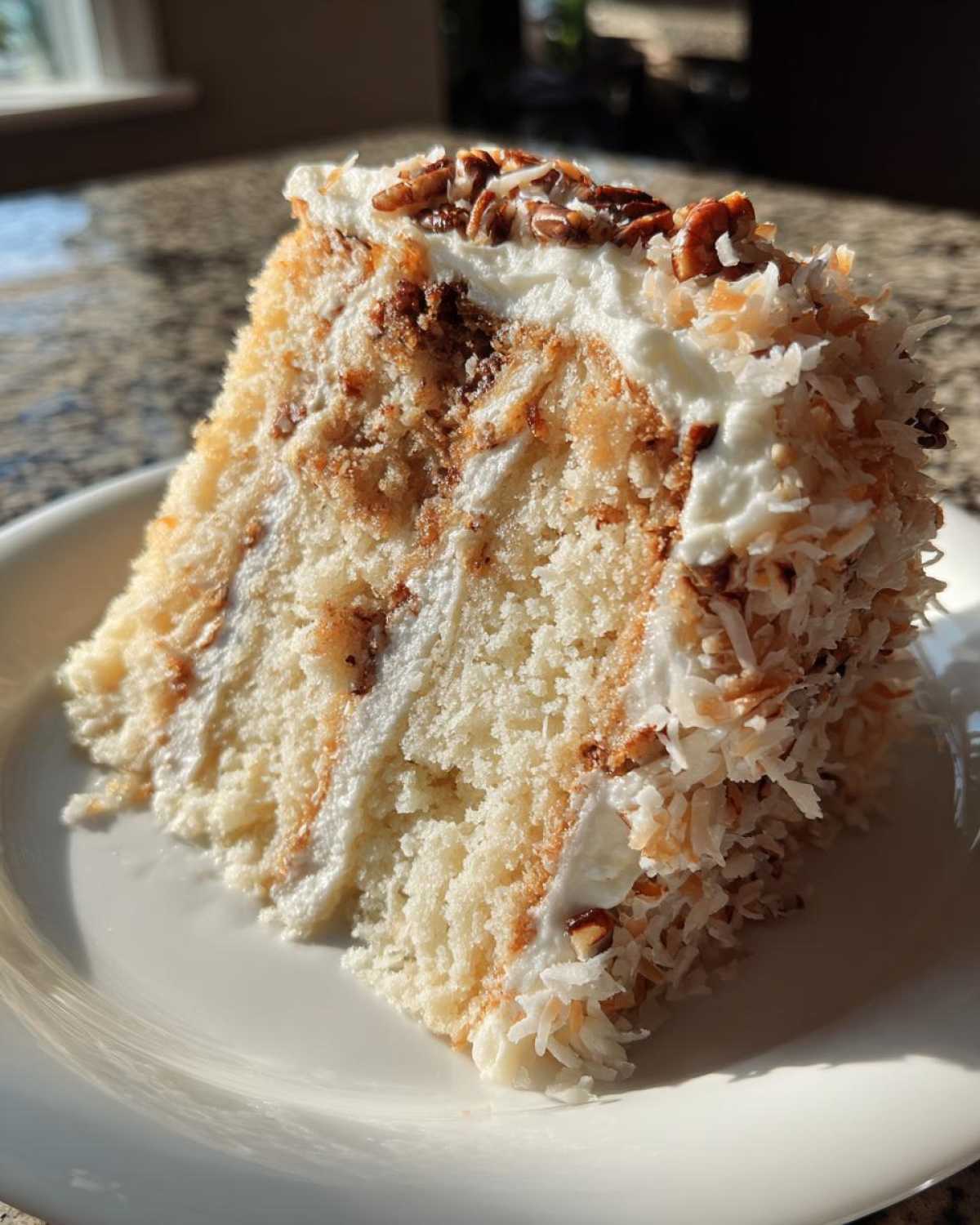 white german chocolate cake - detail 3