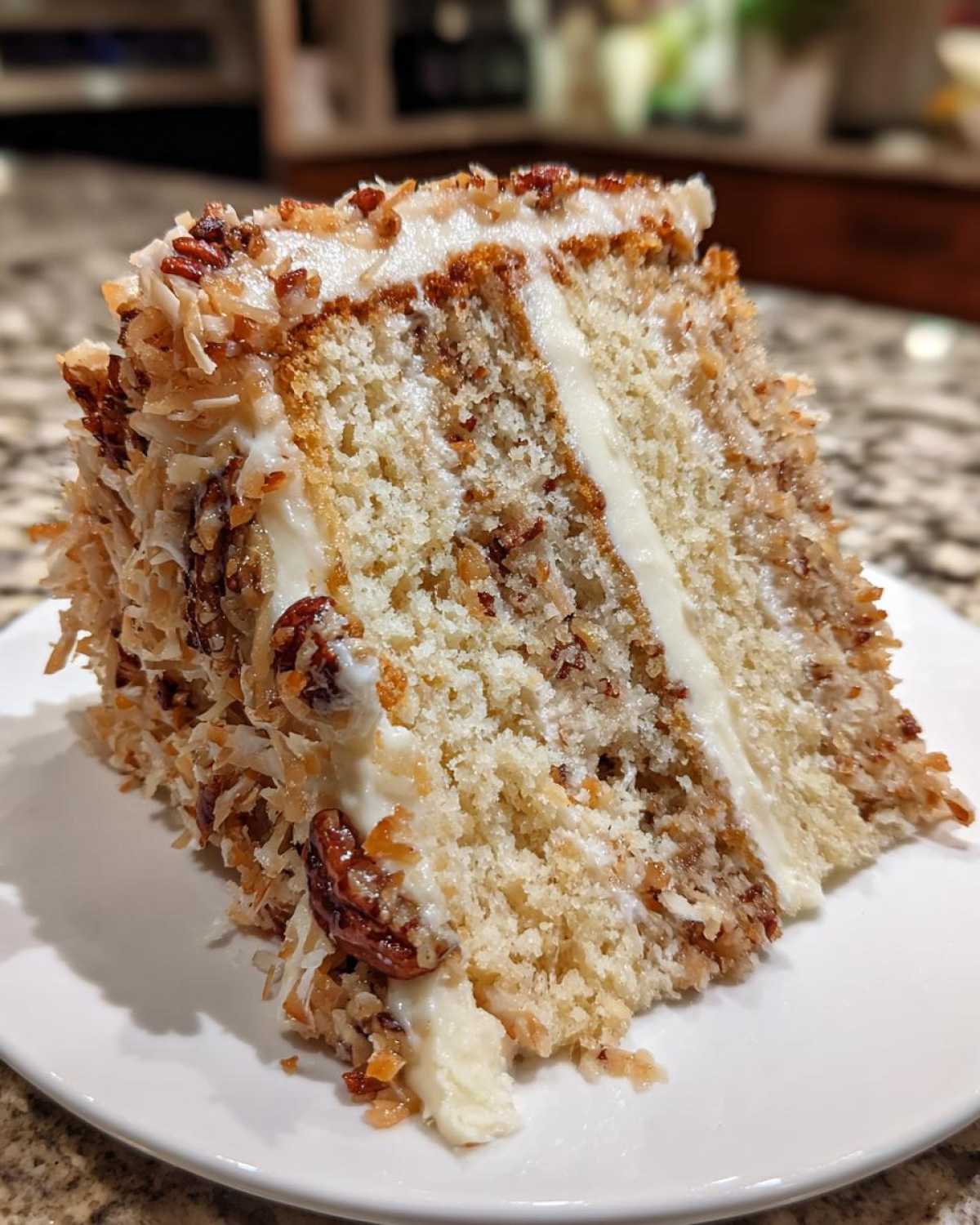 white german chocolate cake - detail 4